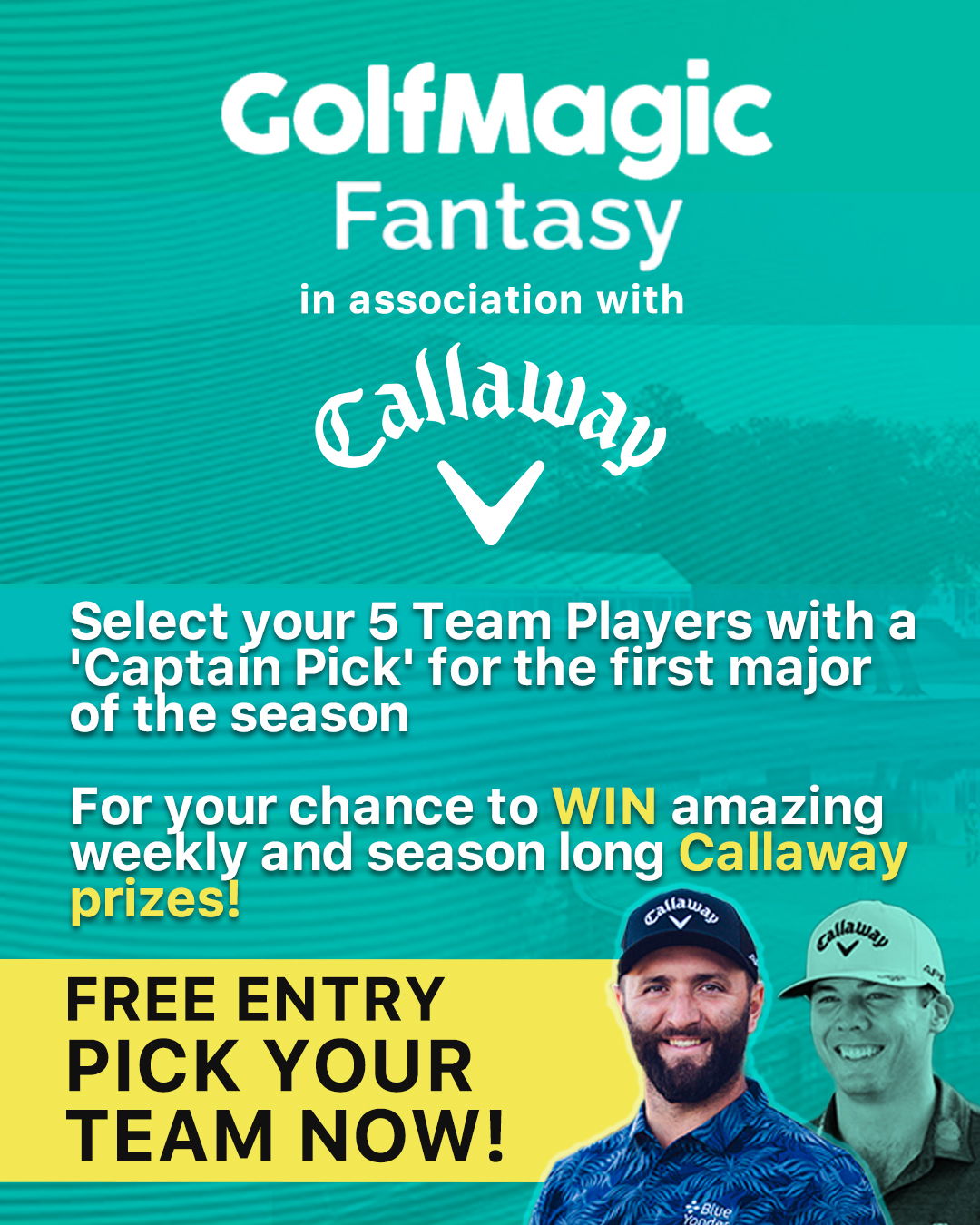 GolfMagic Fantasy 2023: play our free PGA Tour game and WIN big Callaway prizes!
